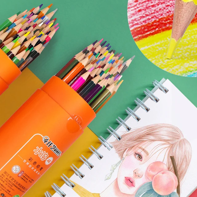 Colored Pencils Children Watercolor  Children's Colorful Pencil Pens -  Colorful - Aliexpress