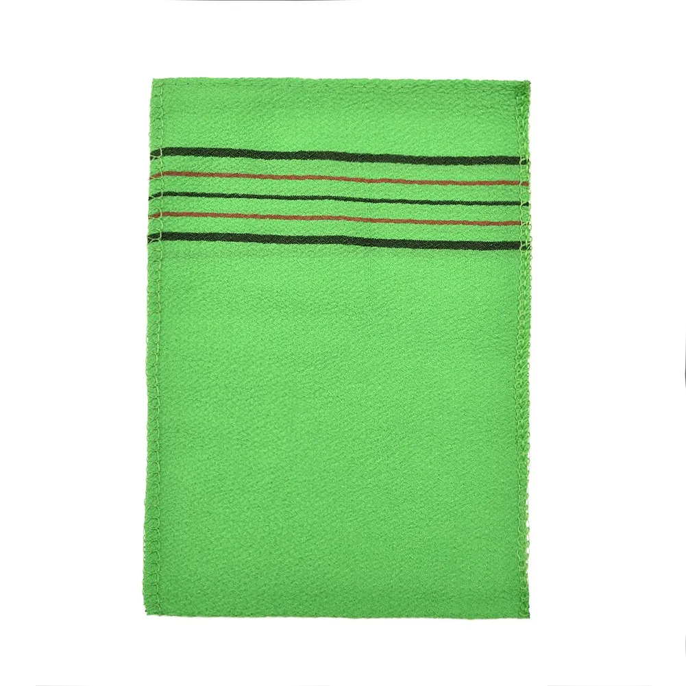 

Korea Massage Skin Care Exfoliating Shower fast dry Scrub Towel Body Scrub Bathroom Bath Fast dry Fibres Green