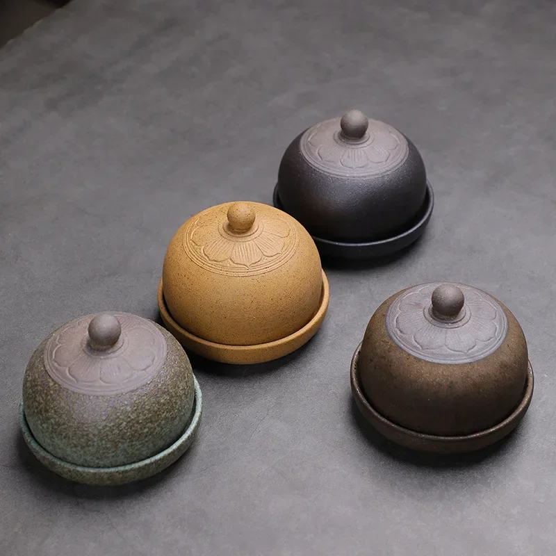 فنجان قهوة من السيراميك مصنوع يدويًا مع طبق 150 مل...