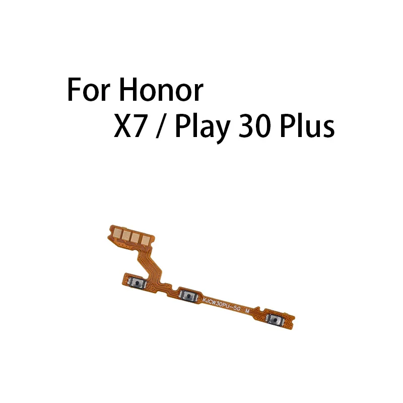 power-on-off-volume-button-key-flex-cable-replacement-for-honor-x7-play-30-plus-power-flex-cable