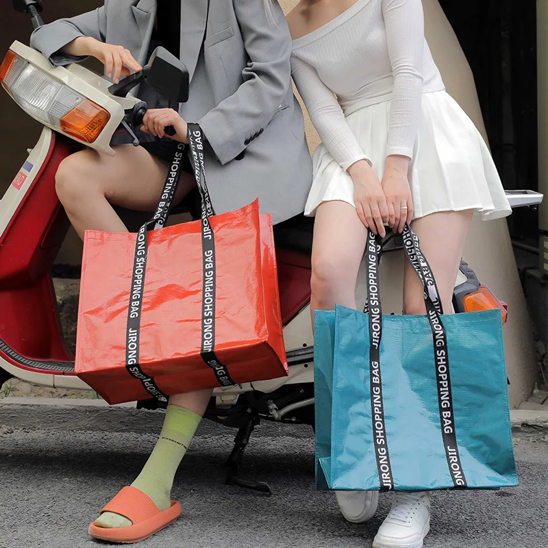Luxury Eco-Friendly Waterproof Tote Bag - High-End Fashion Travel and Outdoor Shopping Companion with Spacious Capacity
