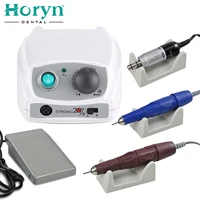 Micromoteur dentaire 65W fort 207B + poignée 102LN, 45000 tr/min, forets à ongles, Machine de manucure, Machine à polir, outils de dentisterie 1