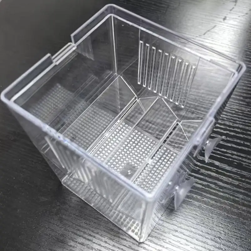 Fish Breeding Box Fish Breeding Box Floating Fish Hatchery Incubator Tank With Suction Cups Guppy Betta Isolation Box For Aquarium