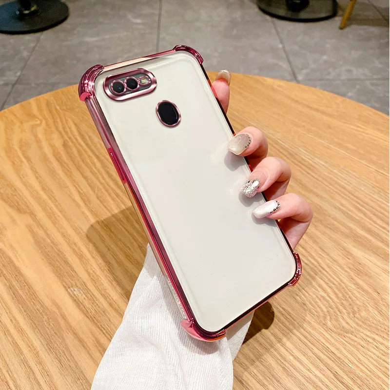 Clear Electroplate Shockproof Phone Case Bumper