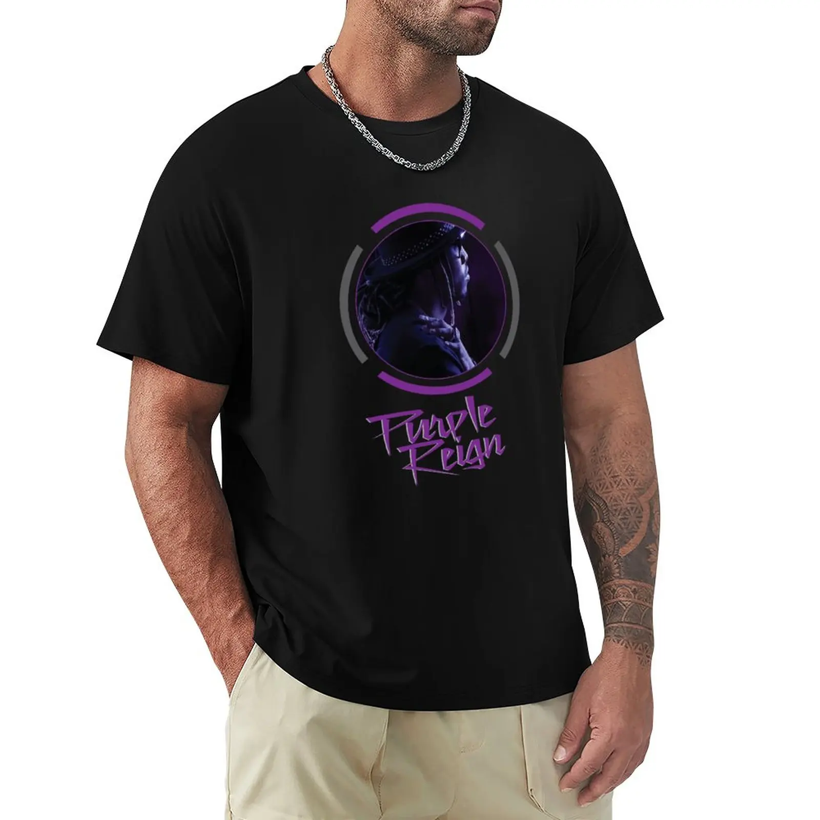 

PURPLE REIGN T-Shirt vintage plain t shirt men