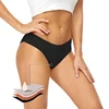 Teenagers Seamless Swimwear Menstrual Panties 4-Layer Leakproof Gilrs Bikini Fast Absorption Summer Beachwear Period Swimsuits 2