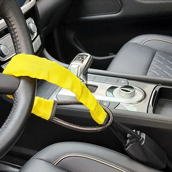 Universale per camion SUV Van RV con 3 chiavi Dispositivo antifurto per auto Blocco cintura di sicurezza Blocco volante per auto Accessori per auto