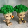 Groot Flower Vase Household Supplies Decoration Ornament Action Figurine Creative Miniature Modedl Simulation Plants Potted 1