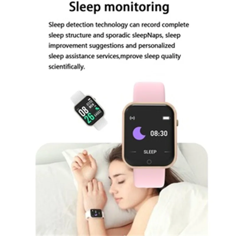 Y68 Pro 1.3-inch color screen Bluetooth Digital Women's Watches Pedometer Sleep Monitoring Smart Watch Men kids hours hodinky