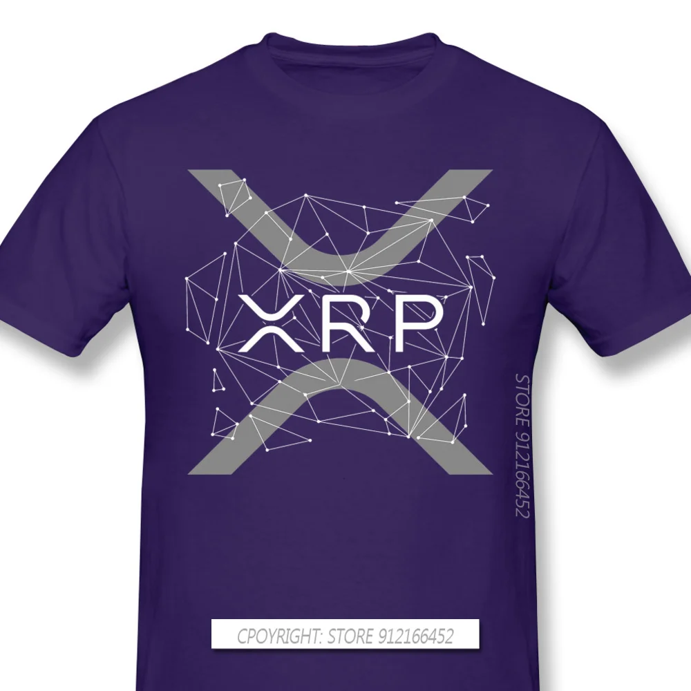XRP Ripple Coin Cryptocurrency 2024 Popular New Arrival TShirt Ripple  Crypto Oversize Cotton Shirt For Men T-Shirts For Adult - AliExpress