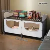 Cat Nest for All Seasons, Enclosed Cat Nest, Summer Cooling and Cooling, Bunk Bed, Two-Story House 4