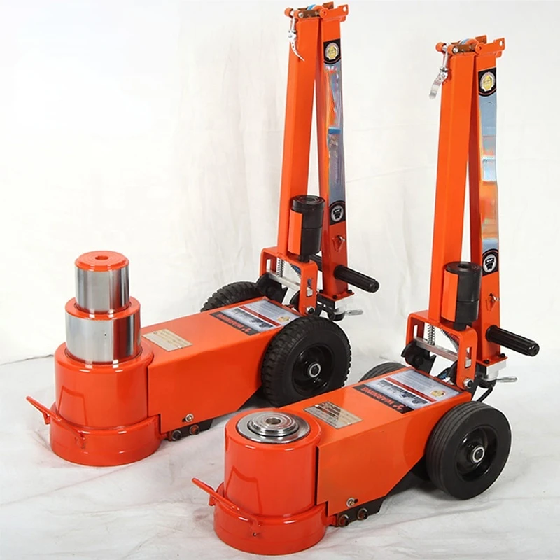air hydraulic truck jacks Repair Lift Jacks 80 Ton Pneumatic truck