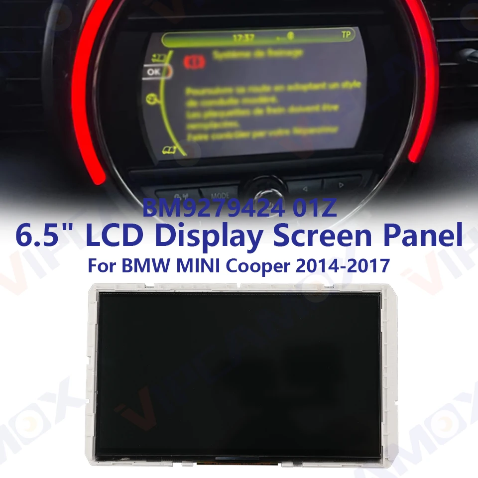 6.5 inch LCD Display BM9279424 BM9279424 01Z For BMW Mini Cooper 2014-Screen Panel for Car Audio LCD Monitor