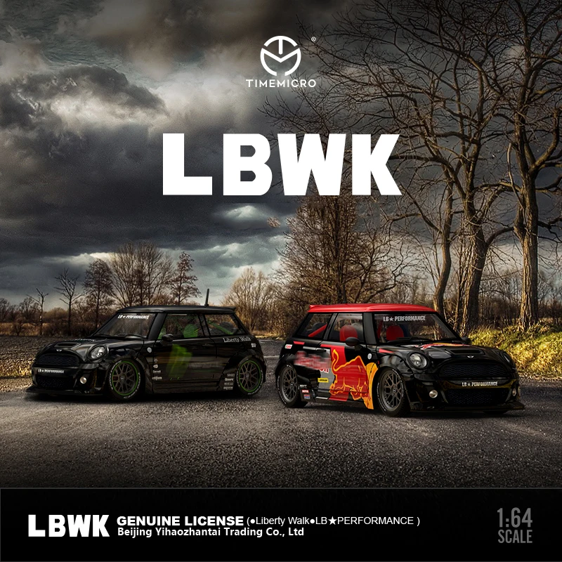 

Коллекционная Миниатюрная модель автомобиля TM 1:64 LBWK MINI R56