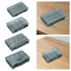 Screw Organizer Storage Bin Small Parts Organizer with Lid Drawers Organization Tool Box Hardware Storage Box for Nails Bolts 4