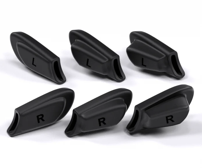 Silicone Anti-Slip Eyeglass Ear Hooks - Secure Sports Temple Grips (3 Sets)