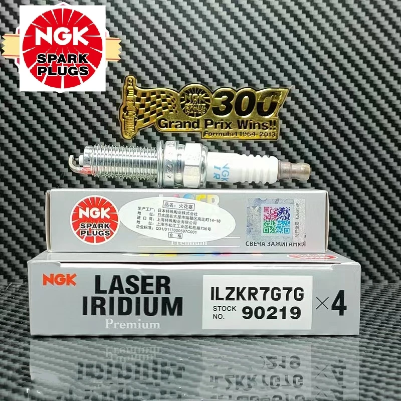 4Pcs Original NGK ILZKR7G7G 90219 Iridium Platinum Spark Plug For Jeep