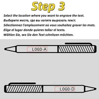 50Pens кристаллическая металлическая шариковая ручка, модный креативный стилус Touch для письма, канцелярские принадлежности, офисный школьный подарок, бесплатный индивидуальный логотип — изображение 5