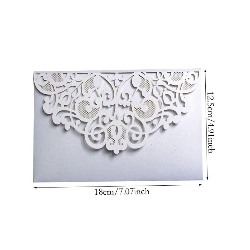 50pcs Laser Cut Wedding Invitation Card Covers Customize Favors Business Greeting RSVP Card Wedding Decoration Party Supplies greeting cards,wedding invitations