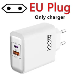 120W GaN USB - C Fast Charger with Quick Charging Technology - Only EU Plug