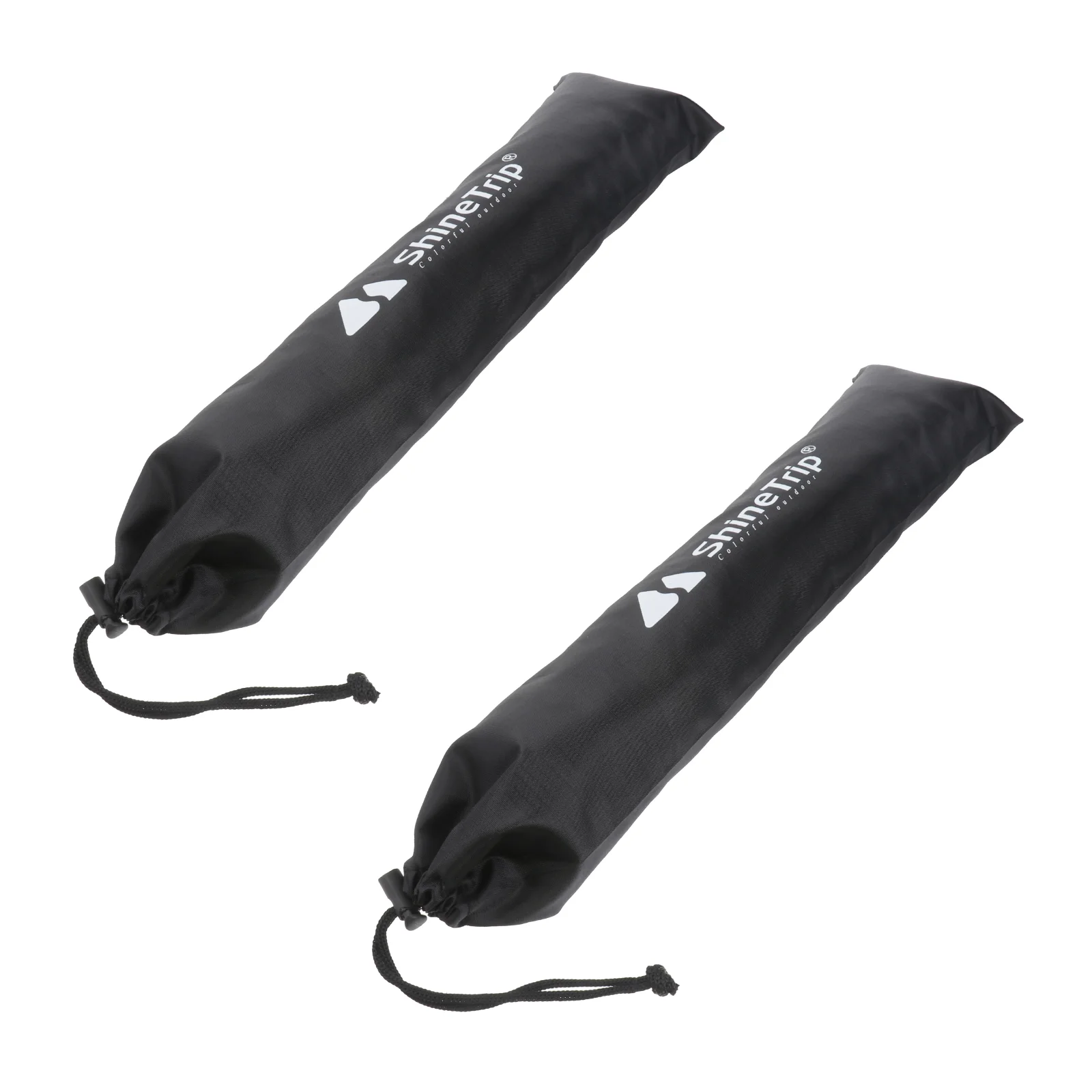 

2 PCS Trekking Poles Tent Bag Canopy Pole Storage Bag Camping Accessories 210t Plaid Cloth