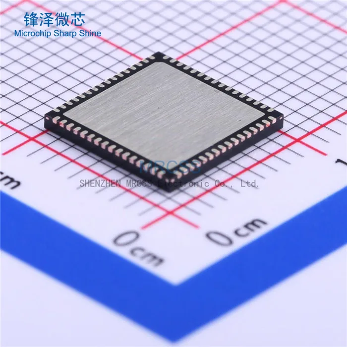 Фото MCU 8-bit/16-bit XMEGA AVR RISC 64KB Flash 1,8 V/2,5 V/3,3 V 64-контактный QFN EP-tray ATXMEGA64A3-MH №3