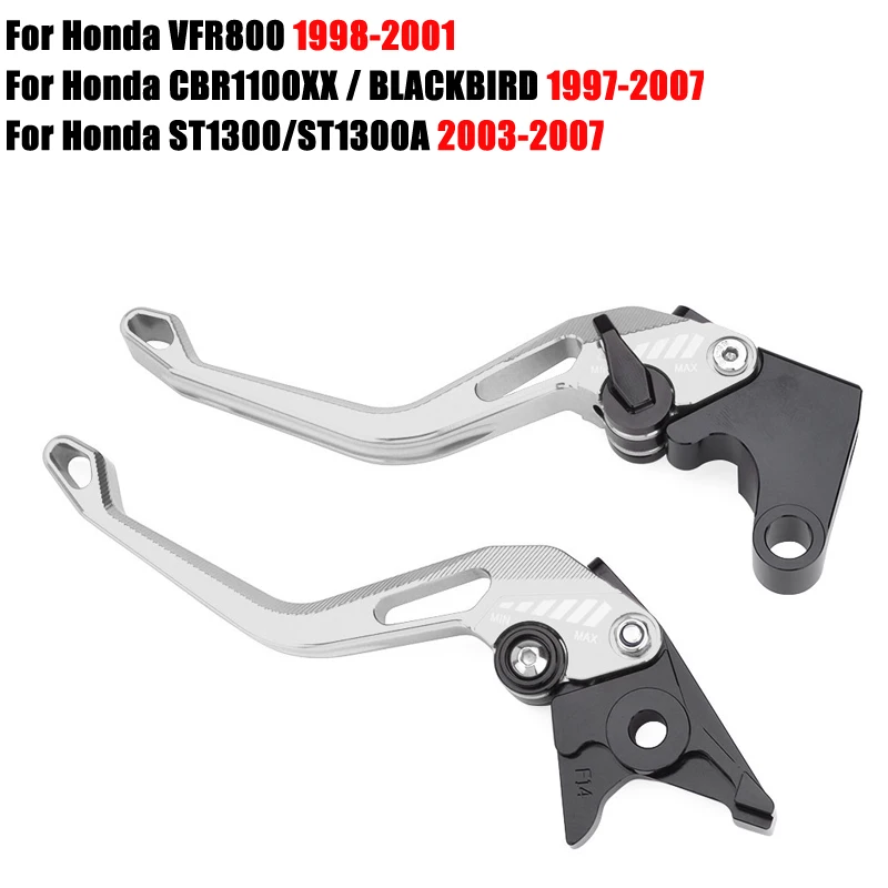 

15MM Brake Clutch Levers For Honda VFR800 VFR 800 1998-2001 CBR1100XX CBR 1100XX BLACKBIRD ST1300 ST1300A ST 1300 1300A