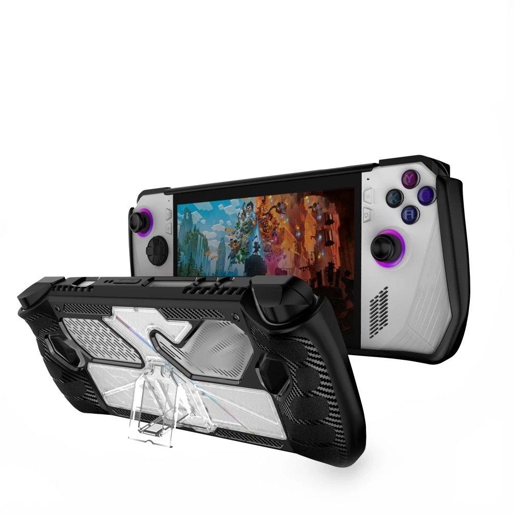 

For Rog Ally Game Machine Tpu With Stand Protective Case Game Machine Protective Case