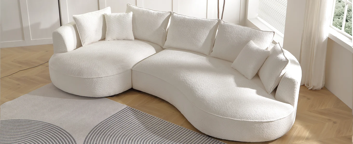 Sectional Curved Sofa