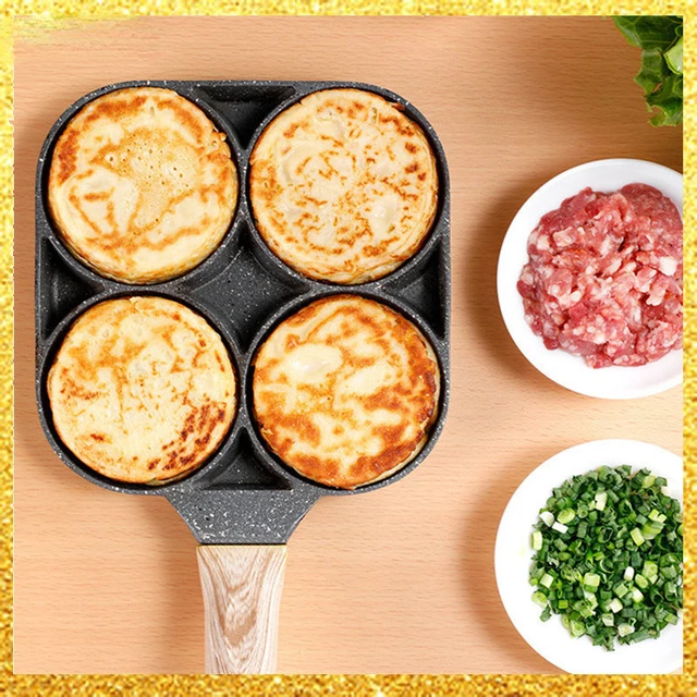 Ceramic Wok Frying Pot Pans Breakfast Maker Thickened Omelet Pan Non Stick  Egg Pancake Steak Cooking Skillet Ham Pans Cookware