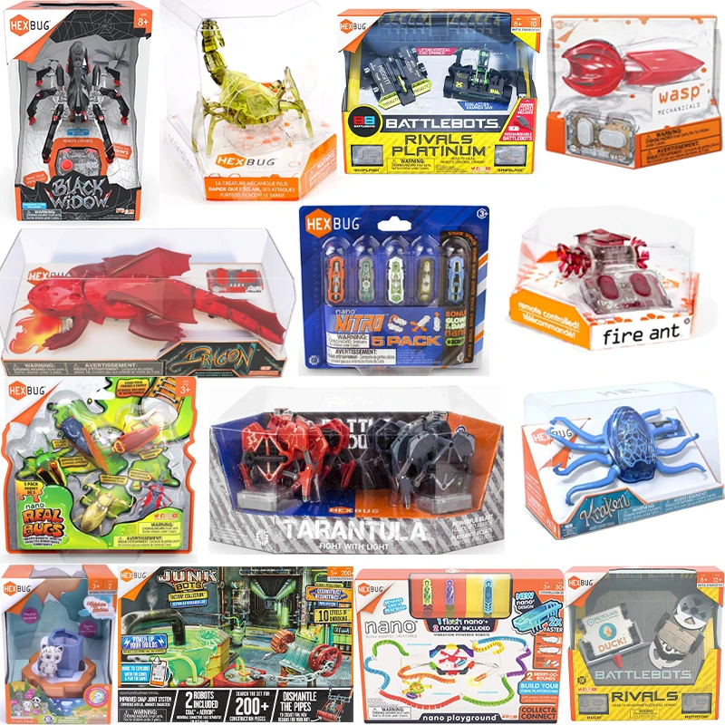 Originale Junkbots Intelligent Rc Animal Insect Toy Vex Robotics Tarantula Battling Robots Nano Nitro Real Bugs Battlebots Rivals