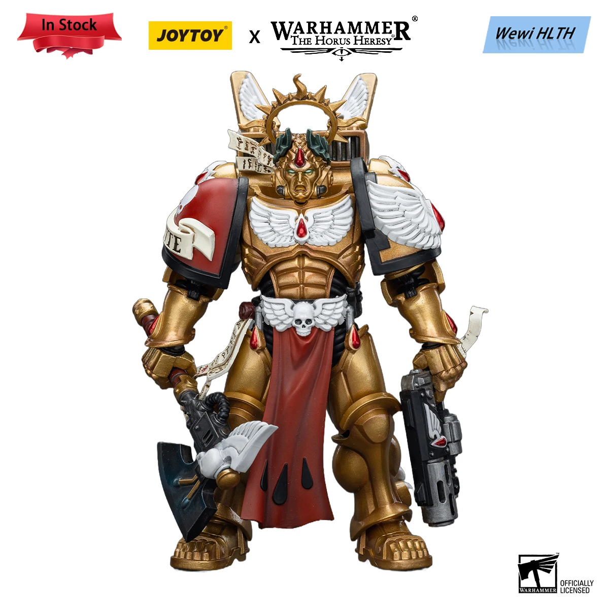 

[Pre-Order]JOYTOY 1/18 Collectible Action Figure Warhammer 40k Blood Angels Commander Dante Amine FIgures Model Gifts