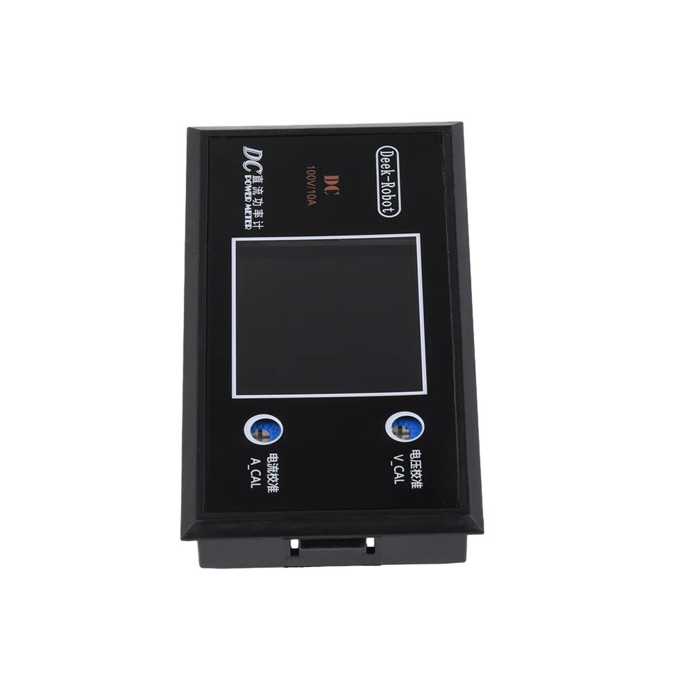 DC 0-100V 전압계 전류계 전력계 전압 전류 전력 측정기 전압 감지기 테스터 모니터 10A LCD 고정밀 0-999W