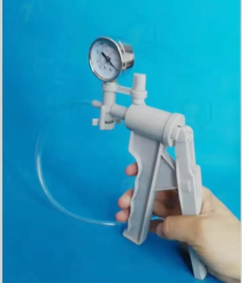 HgLab 핸드헬드 진공 펌프, 핸들 진공 압력 흡입 펌프, 최대 550mm