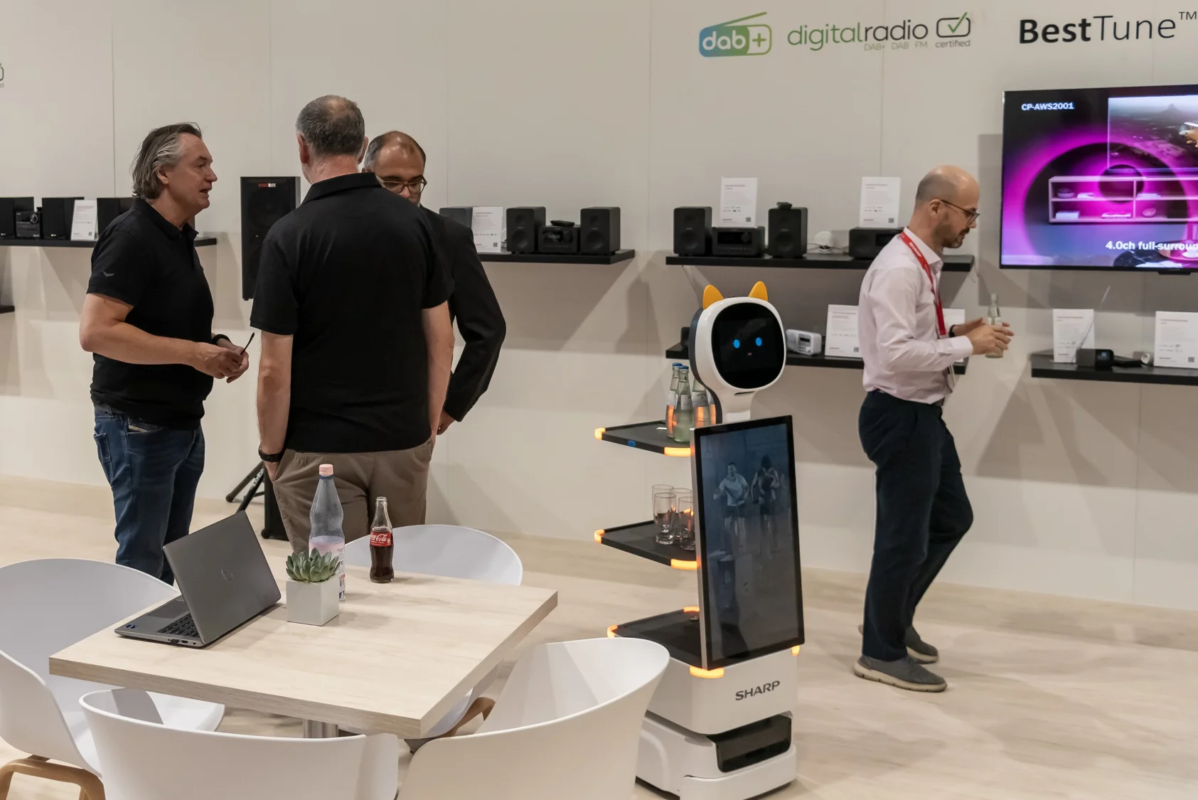 Commercial Robot Advertising Display Advertising Robot Commercial AI Mobile Advertising Robot