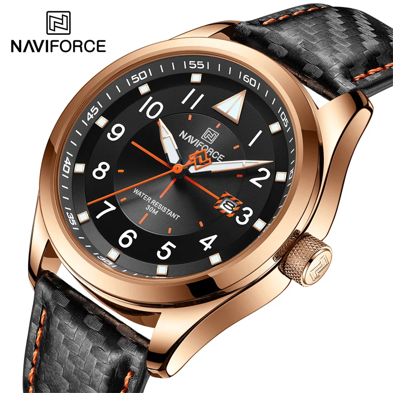 

NAVIFORCE 2022 New Men Watch Top Brand Luxury Fashion Wrist Watch For Men Waterproof luminous Sport Quartz Clock Relojes Hombre