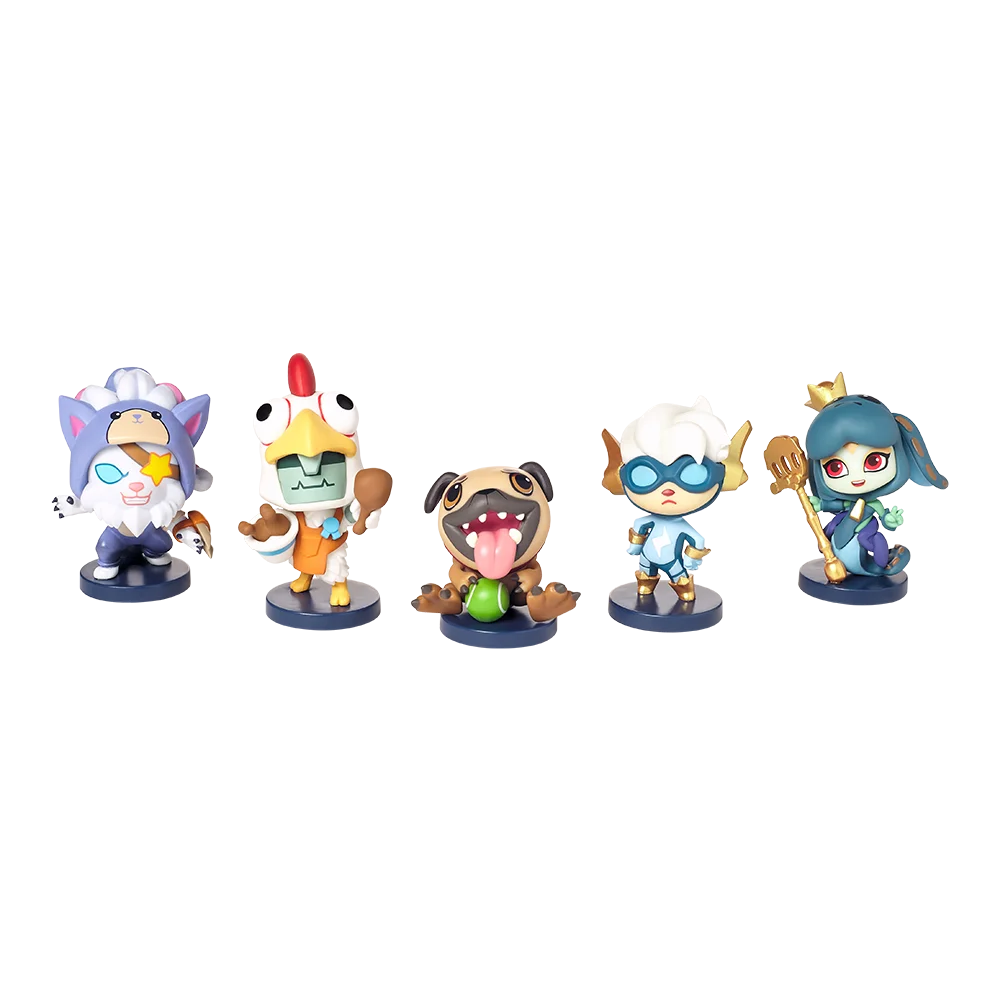 

April Fools Team Mini Set Figure League of Legends Genuine Original Packaging Brand New