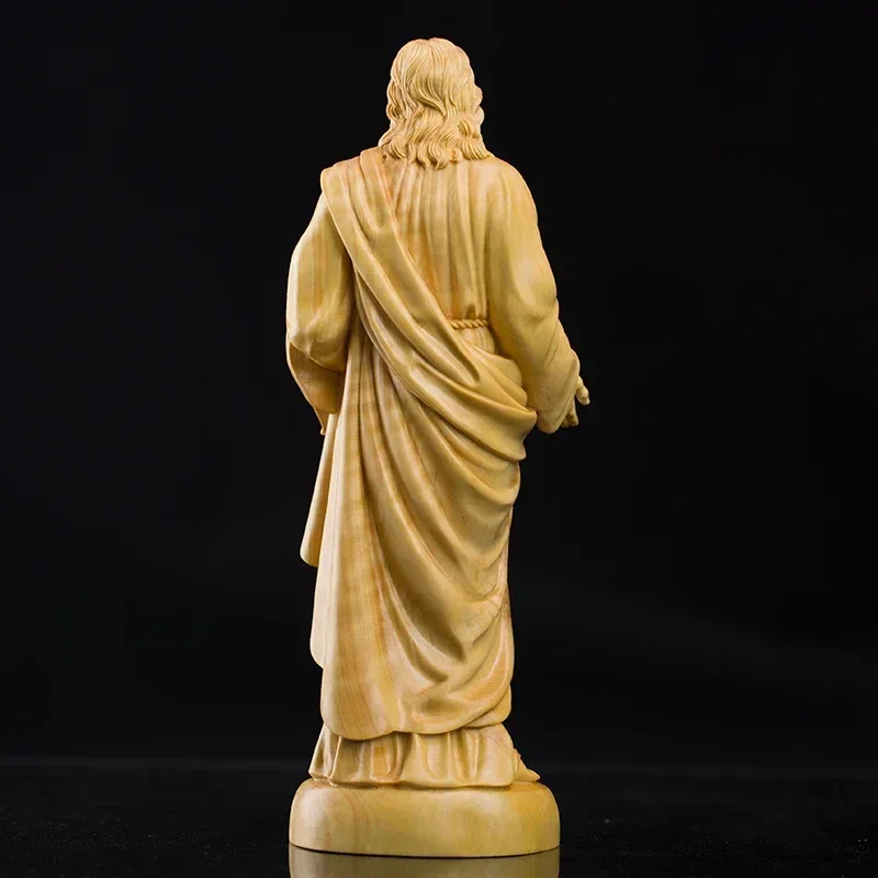 Boxwood Jesus Carving Statue 2