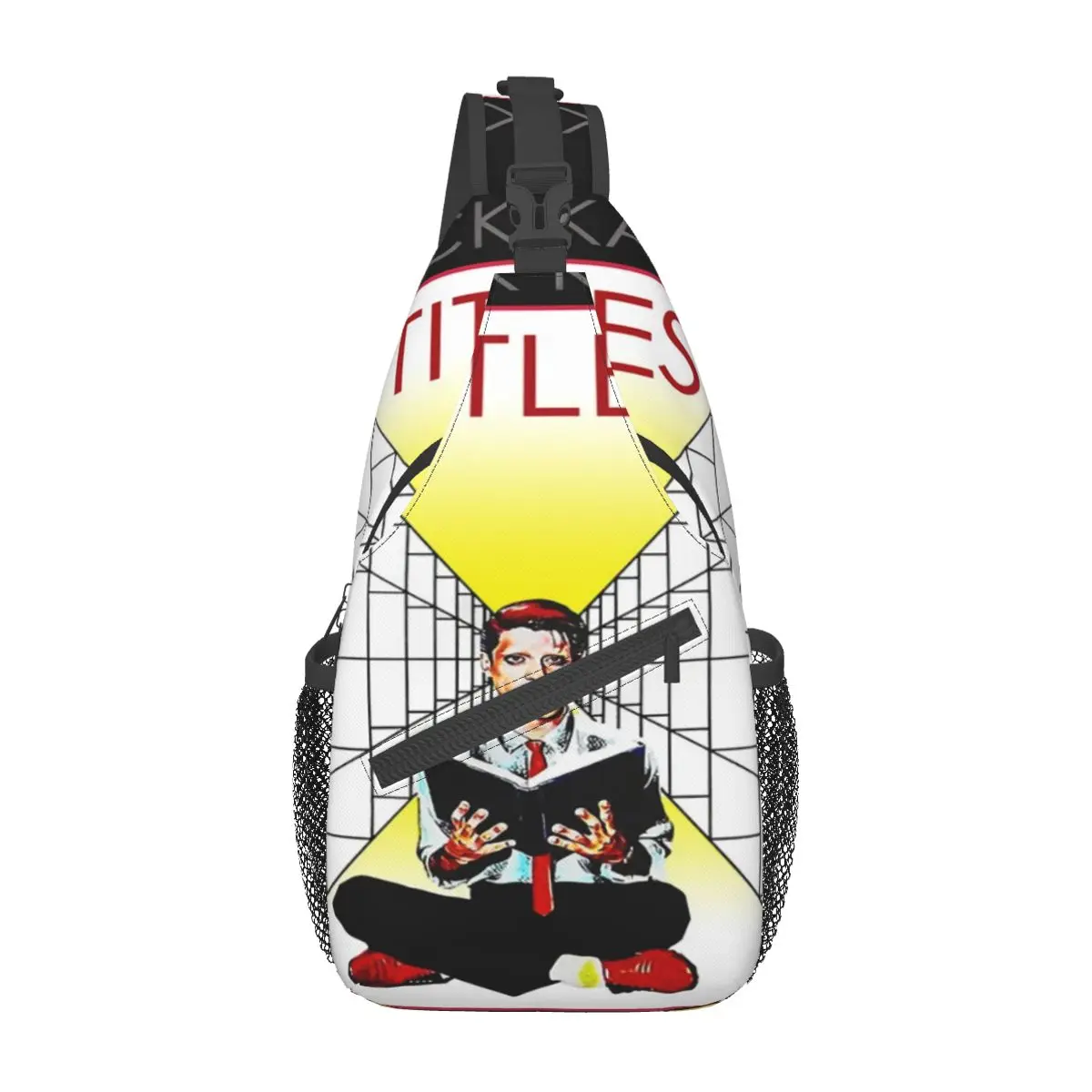 

MICK KARN - TITLES (1982) Chest Bag Retro Large capacity Gift Nice gift Customizable