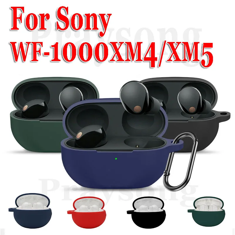 Fashion Cool Case Per Sony Earbuds Wf-1000Xm5 Custodia Morbida In Silicone Custodia Per Auricolari Wf-1000Xm4 Custodia Di Ricarica Wireless Funda Cove