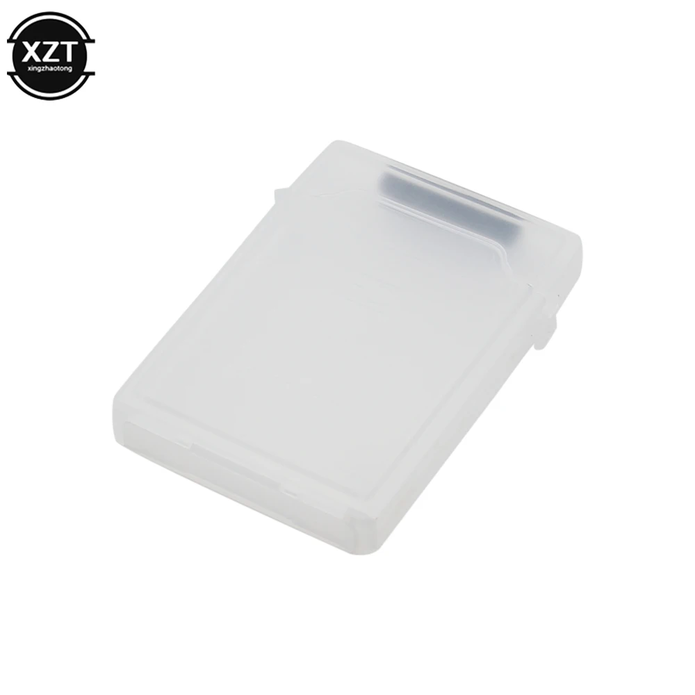 Portable 2.5 inch IDE SATA HDD hard disk drive protection storage box plastic protective cover case game accessories hdd enclosure,hard disk case,external hard drive housing
