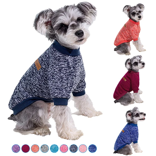 Veste pour chiot et chat, vêtements chauds d'hiver pour petits chiens, manteau pour chihuahua, schnauzer, pug, sweat-shirts, costumes décontractés pour animaux de compagnie 1