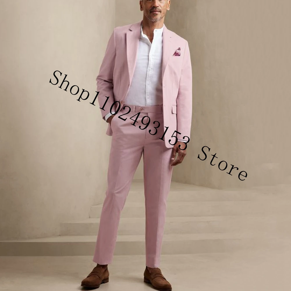 Latest Male Suits Blazer Pants Designs Slim Fit Suits 2 Pieces Best Men Groom Wear Wedding Tuxedos Costume Homme Mariage
