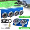 for 2/4 Cylinder Motorcycle Carburetor Carb Synchronizer Kit Ignition Tester Balancer Test Gauges Set Motorbike Diagnostic Tools 1