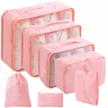 7pcs Pink