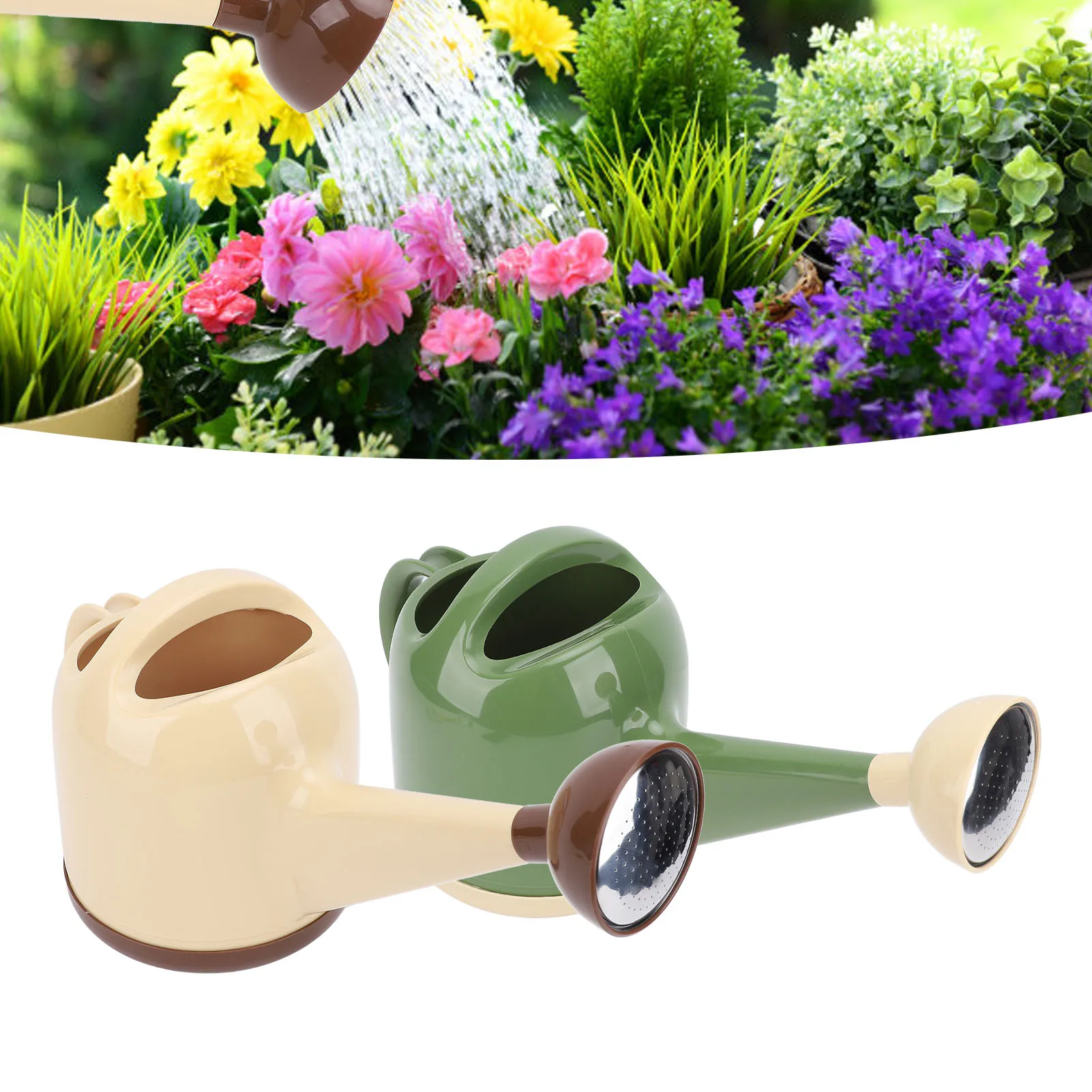 Indoor Watering Can with Long Spout - 4L Capacity for Houseplants and Flowers