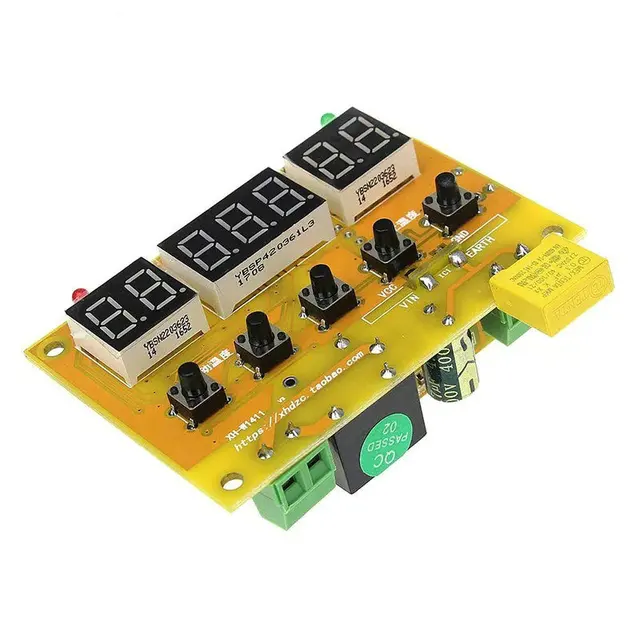 Intelligenter Temperaturregler XH-W1411 – 220 V, -19 Bis 99 °C, Wasserdichte Sonde, Timer, Für Inkubation & Geräte, Echtzeitanzeige