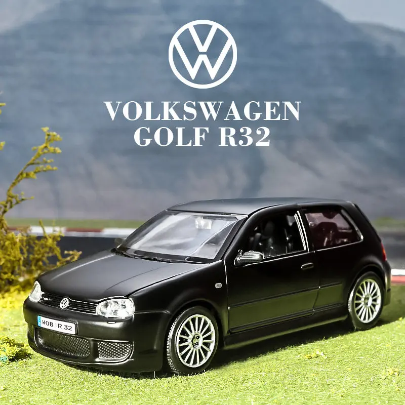 

Maisto 1:24 Volkswagen VW Golf R32 Alloy Car Diecasts &Toy Vehicles Car Model Miniature Scale Model Car Toy For Children Ornamen