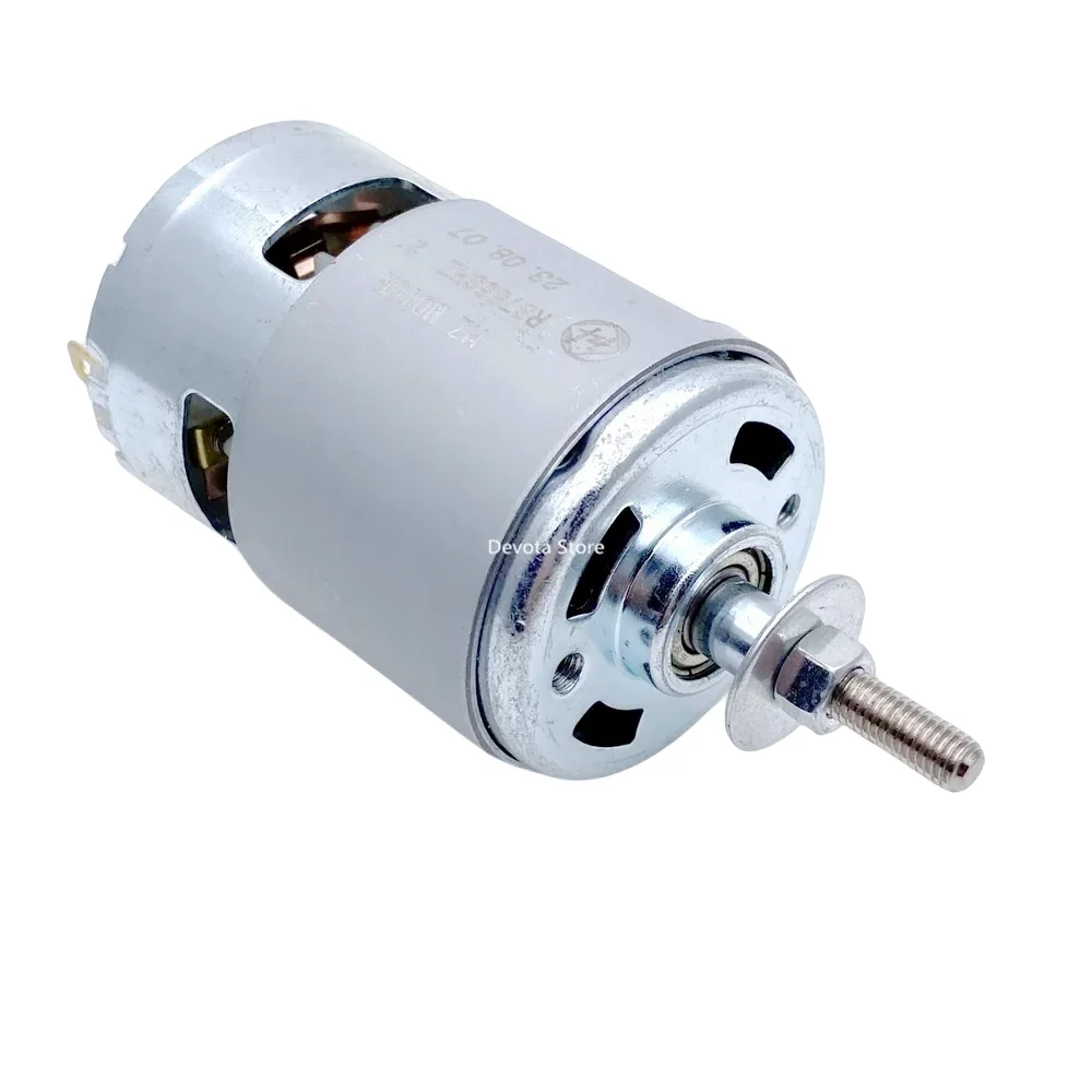 Cortador de Grama Elétrico dc Motor Universal 12v 21v 24v 36v 42v 48v 775 755