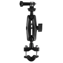 

Motorcycle Handlebar Rear Mirror Mount Rail for Gopro 9 8 7 6 5 Yi 4K SJCAM Sony EKEN DJI OSMO Action Sports Holder Mounts